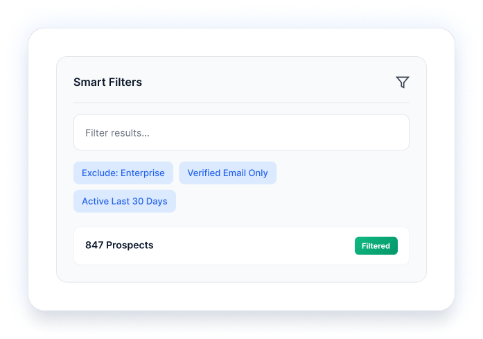 Filtering funnel