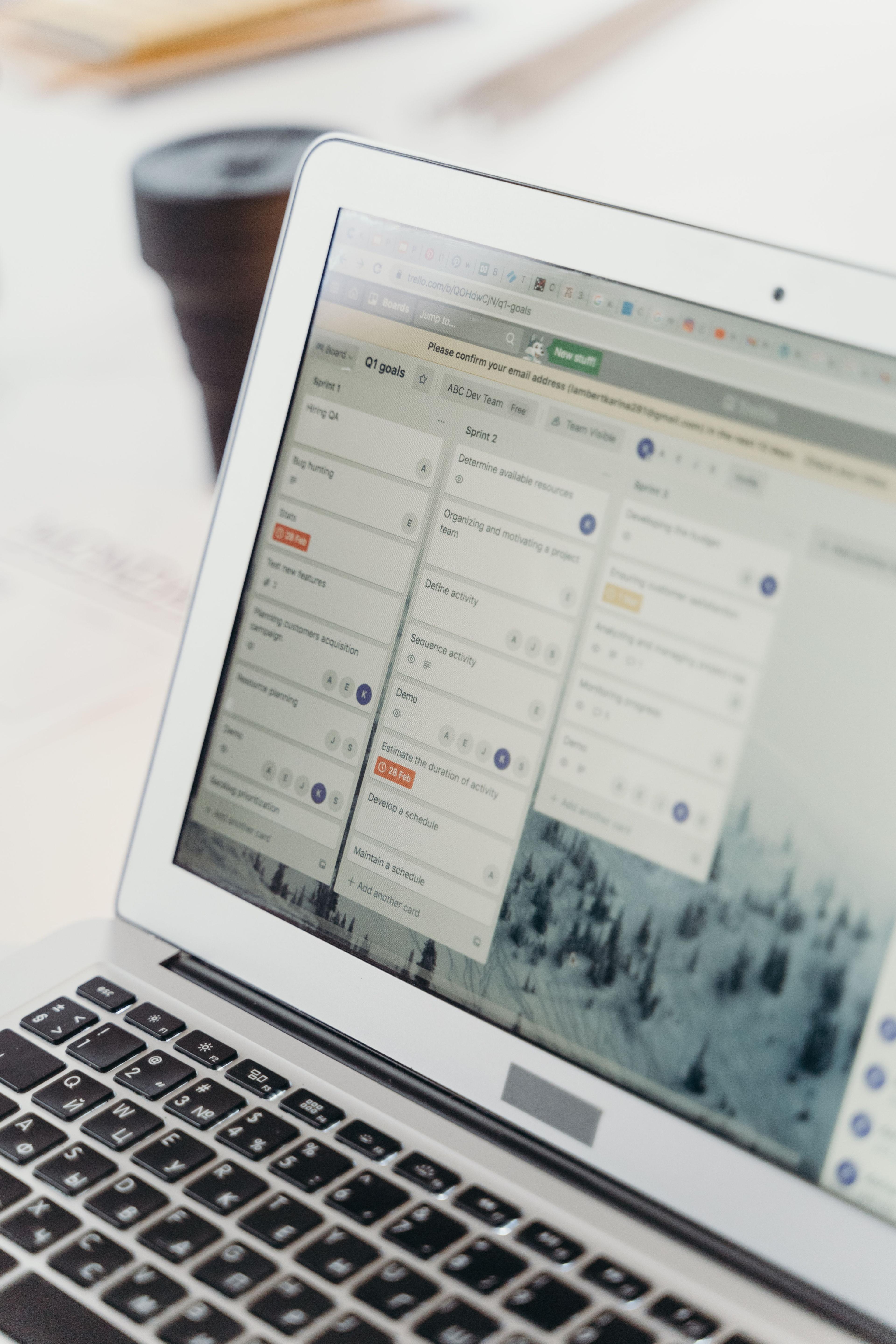 Accounts grouped by type and fit